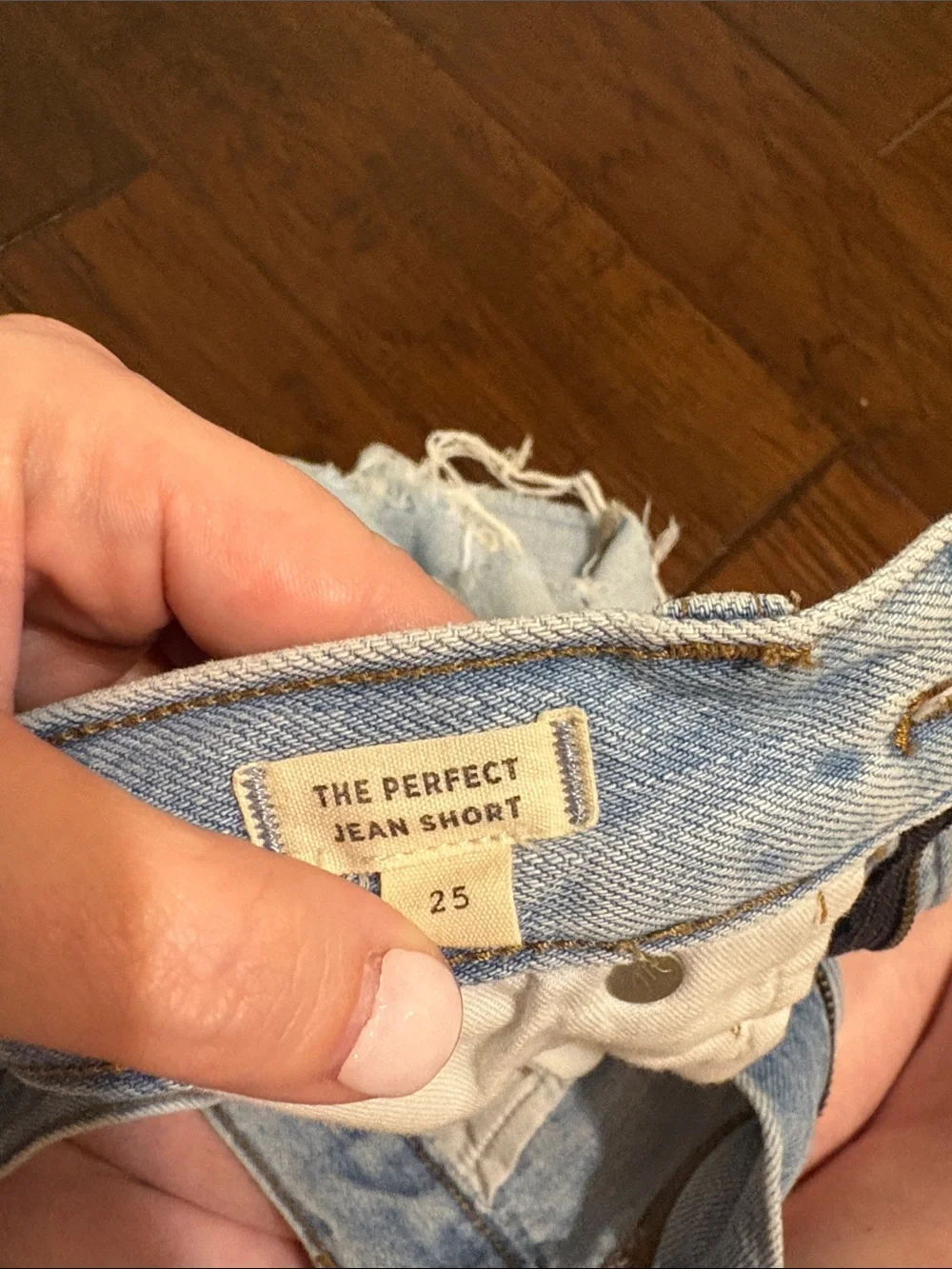 Madewell The Perfect Jean Short size 25